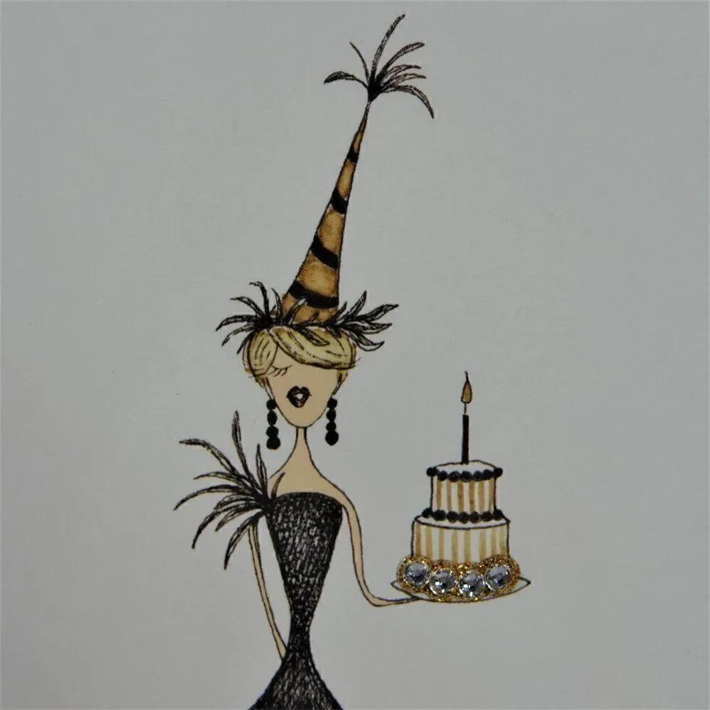 A Toast To The Ultimate Party Girl Happy Birthday